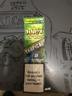 Blunt Juicy Jay Hemp Wrap Tropical Passion - 0716165281290