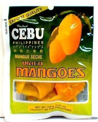 Cebu Dried Mangoes - 0716221050587