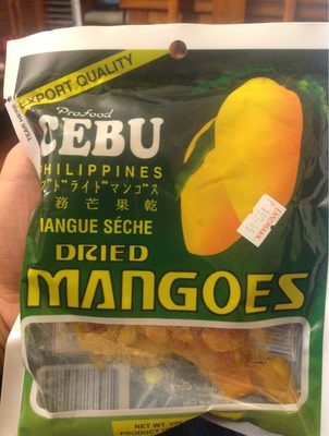 Cebu Dried Mangoes 200G - 0716221050594