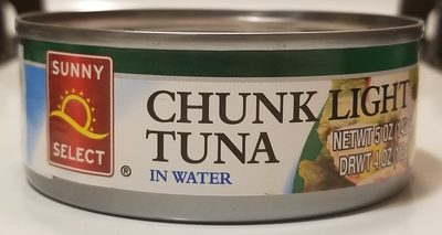 Chunk Light Tuna in Water - 0717544109167