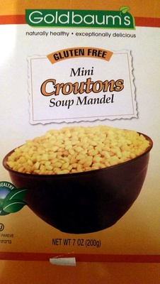 Mini Croutons Soup Mandel - 0718122600595