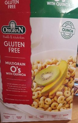 Orgran Multigrain O's With Quinoa - 0720516021916