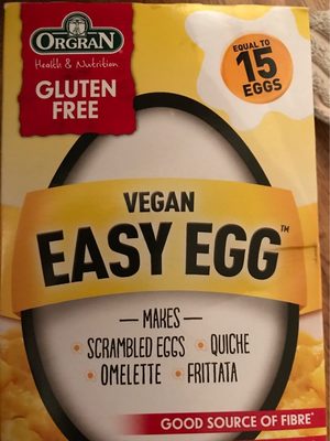 Orgran Vegan Easy Egg - 0720516024450
