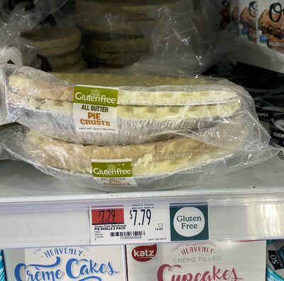 Whole foods market, gluten free bakehouse, pie crusts, all butter - 0723055035246