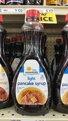 My essentials, light pancake syrup - 0725439102001