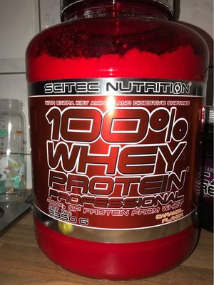 100% Whey Protein Professional - 2350 g - Caram? - 0728633101474