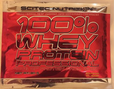 100% Whey Protein Professional - 30 g - Banane ? - 0728633102020