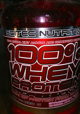 100% Whey Protein Professional - 920 - Fraise Choc - 0728633102365