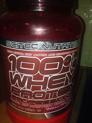 100% Whey Protein Professional - 920 g - Vanille - 0728633102372