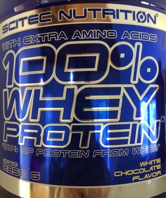 100% Whey Protein (2,35KG) Scitec-chocolat Blanc - 0728633103737
