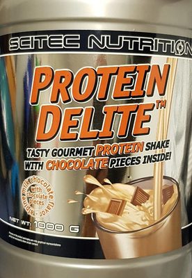 Scitec Nutrition Protein Delite Alpine Milk Chocolate - 0728633106974