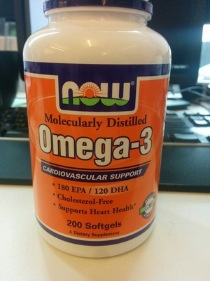 Now Omega-3 Fish Oil Concentrate - 0733739016522