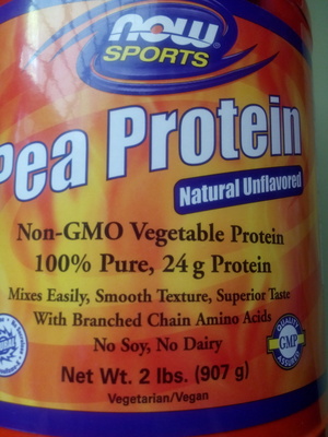 Pea Protein natural unflavored - 0733739021359