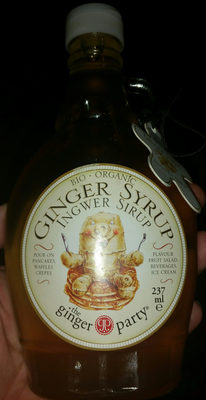 Ginger syrup - 0734027972704