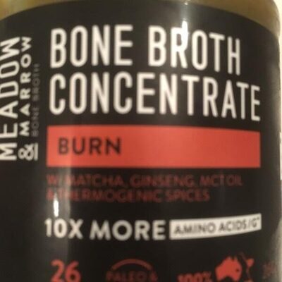 Bone broth concentrate burn - 0735850095080