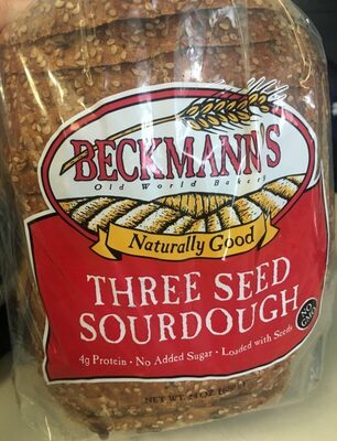 Beckmann's Three Seed Sourdough - 0737349000308