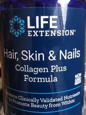 Life Extension Hair Skin Nails Collagen Plus Formula 120 Tablets - 0737870232216