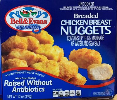 Breaded chicken breat nuggets - 0738985277307