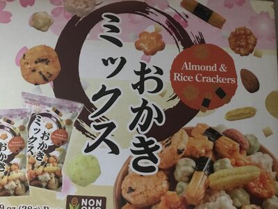 Almonds and Rice crackers - 0741861084555