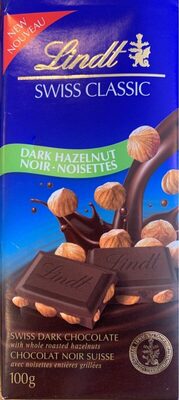 Lindt noir noisettes - 0743434011227