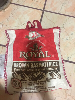 Brown Basmati Rice - 0745042141075