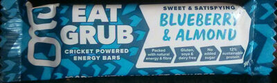 Blueberry & Almond Cricket Powered Energy Bar - 0745560999974