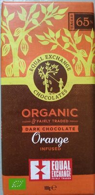 Organic dark chocolate orange - 0745998903079