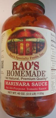 Rao's Homemade Marinara Salsa - 0747479000406