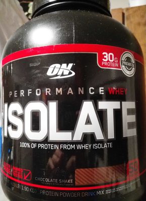 Performance Whey Isolate — Chocolate Shake - 0748927051711