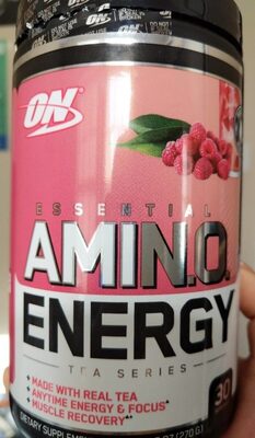 Amino Energy Raspberry Black Tea - 0748927057942