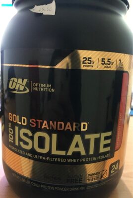 Gold standard Isolate - 0748927060706