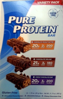 Pure Protein Bar Variety Pack - 0749826111933