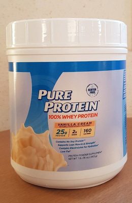 Whey protein Flavor Vanilla cream - 0749826443126