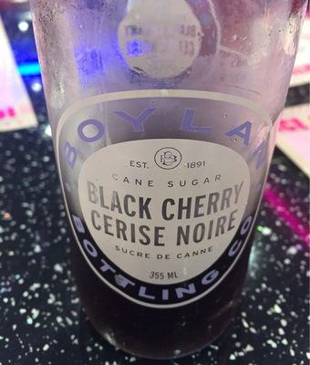 Boylan bottling co, cane sugar soda, black cherry, black cherry - 0760712040014