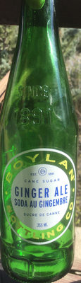 Ginger Ale Soda Au Gingembre - 0760712050013
