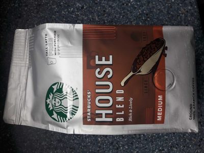 Starbucks House Blend Medium Roast Coffee - 0762111028693