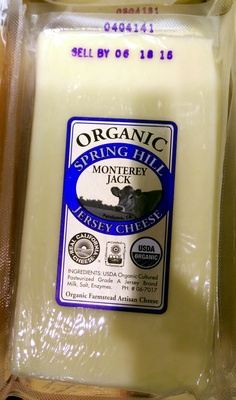 Organic Monterey Jack - 0766529062515