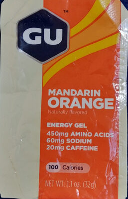 Mandarin orange energy gel - 0769493100139
