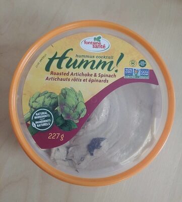 Humm hummus artichauts épinards - 0770333024416