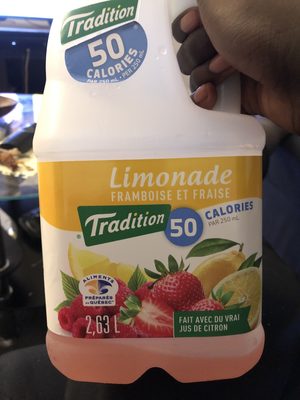 Limonade framboise et fraise - 0775462263057