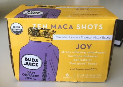 Zen Maca Shots Buda Juice - 0853791007273