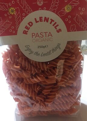 Red lentils pasta organic - 1000000000002