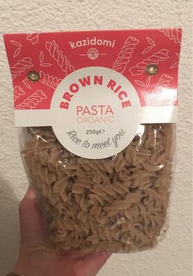Brown rice pasta organic - 1000000000005
