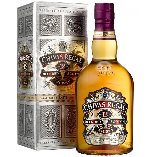 Chivas Regal Aged 12 Years - Blended Scotch Whisky - 0080432400432