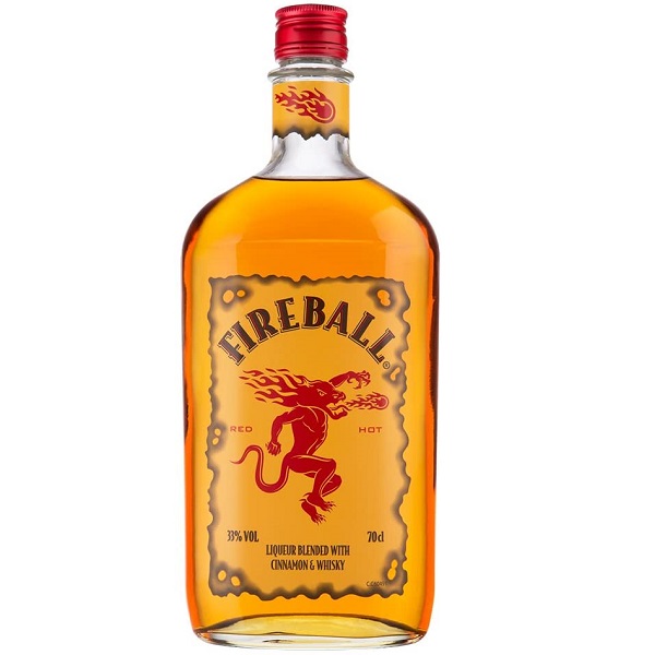 Fireball Cinnamon Whisky Liqueur - 0088004144746
