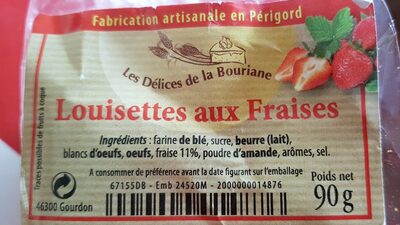 Louisettes aux fraises - 2000000014876