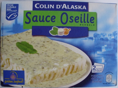 Colin d'Alaska Sauce Oseille, Surgelé - 2000000033609