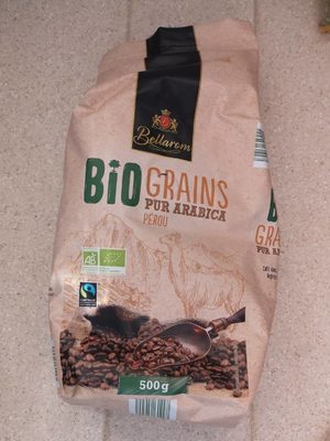 Café bio grain pur arabica Pérou - 20056117