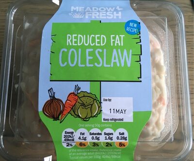 Reduced Fat Coleslaw - 20151218