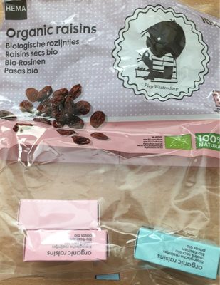 Organic raisins - 2020018699995